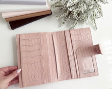 Luxe B6 Planner Cover - Paris Pink