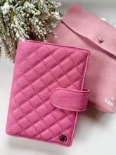 Azalea Pink Quilted B6 Planner Cover