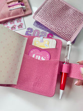 * PRESALE- NO CODES - 1 left * Azalea Pink Quilted Passport Cover