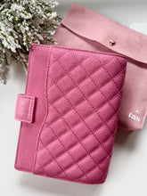 Azalea Pink Quilted B6 Planner Cover