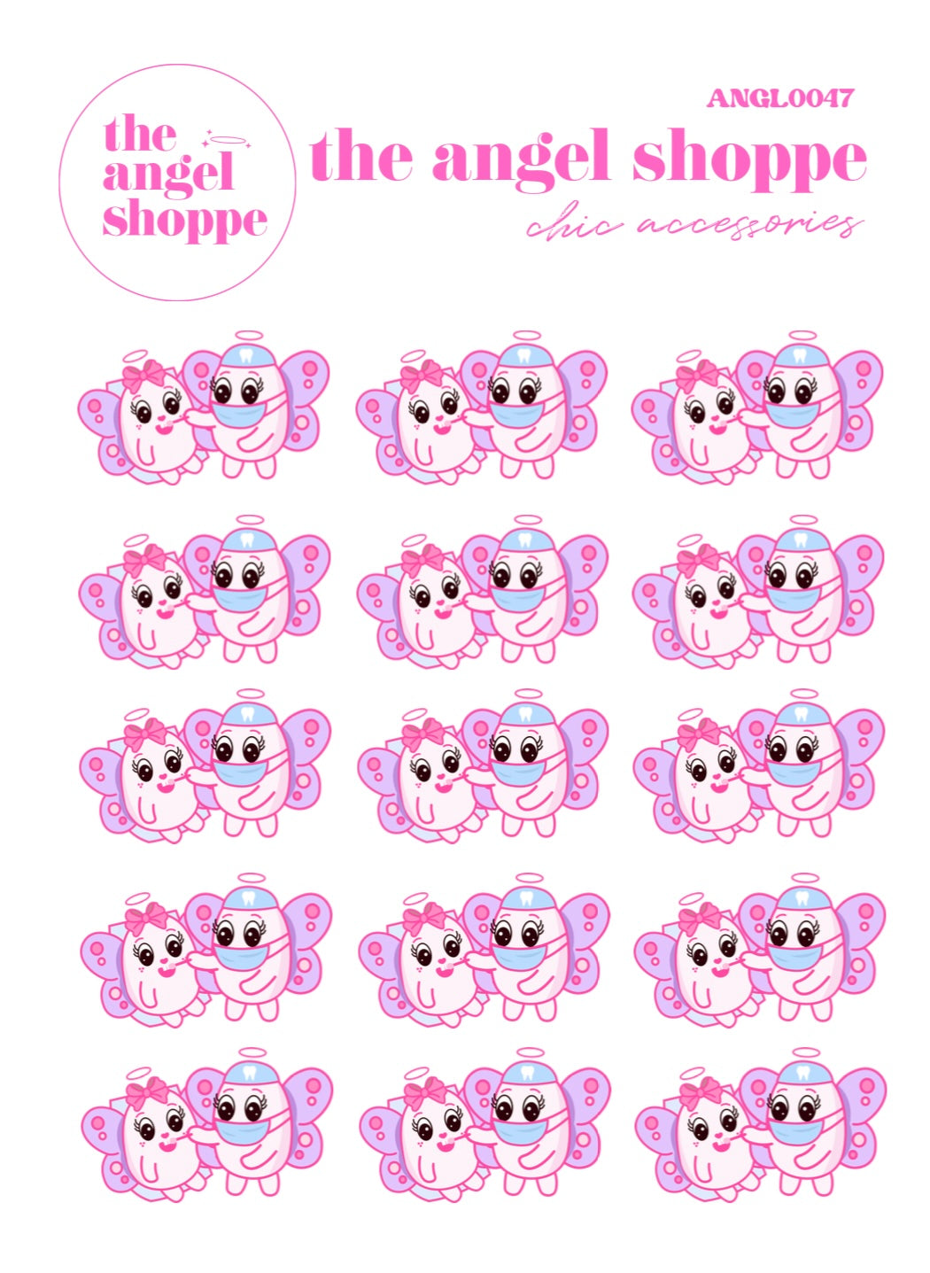 Dentist - character stickers