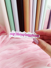 My life, My happiness vinyl sticker