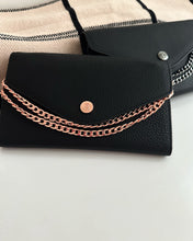 * 1 left * Black Noir Clutch (weeks cover & purse) WITH chain * NO coupon codes!*