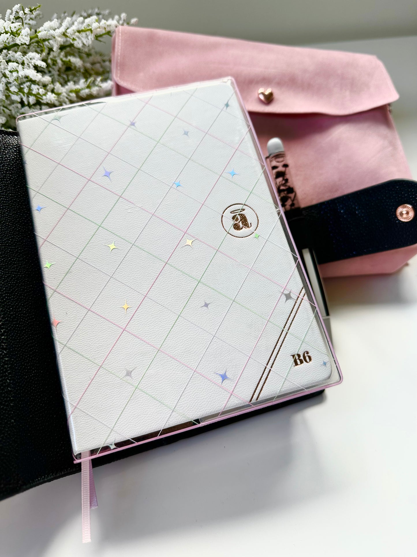 Luxe B6 Planner Cover - Classic Black
