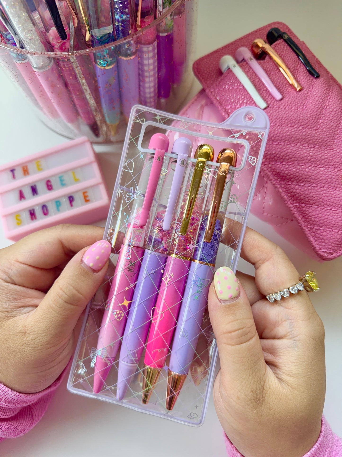 Celeste jelly pen holder