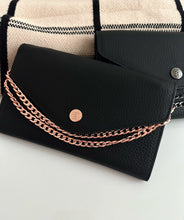* 1 left * Black Noir Clutch (weeks cover & purse) WITH chain * NO coupon codes!*
