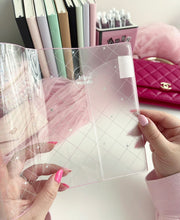 Quilted B6 gelly covers for TAS b6 planner