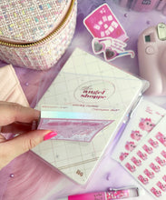 Lover heart sticky notes (holo foiled edges)
