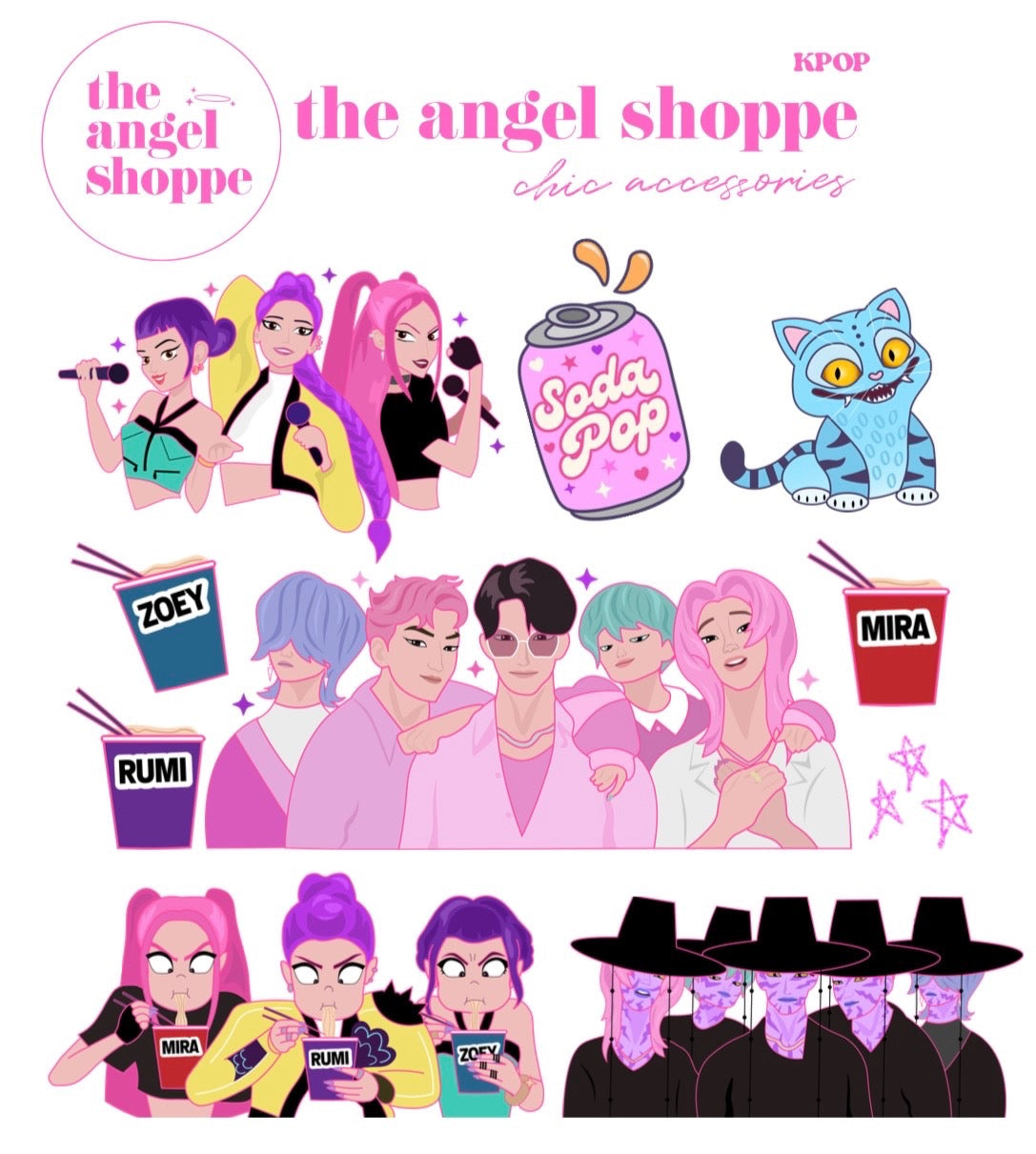 KPOP DEMON HUNTERS Stickers