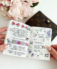 Passport size TAS planners + notebooks |  white Tomoe River Paper