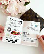 Passport size TAS planners + notebooks |  white Tomoe River Paper