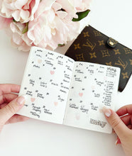 Passport size TAS planners + notebooks |  white Tomoe River Paper