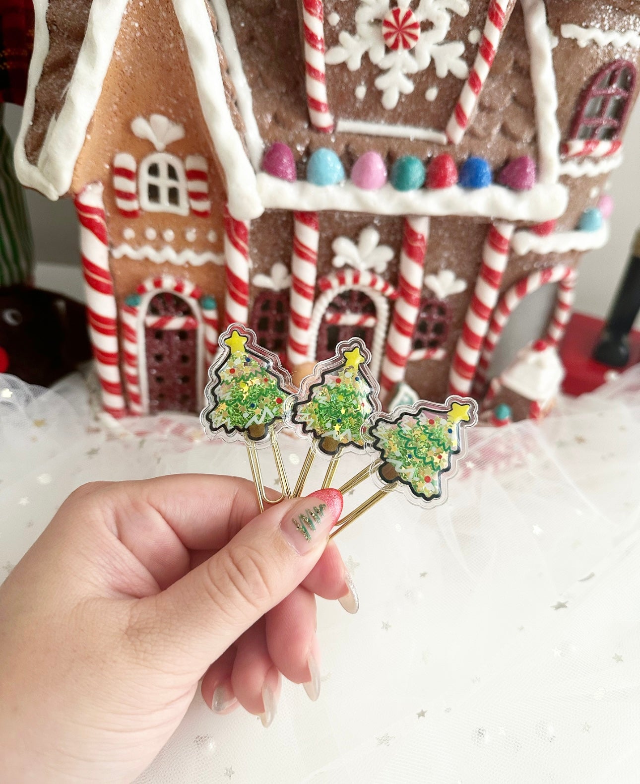 Christmas Tree shaker clip