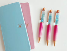 TAS weekly planner with white TOMOE RIVER PAPER
