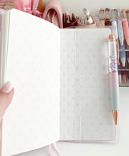 TAS weekly planner with white TOMOE RIVER PAPER