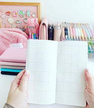 TAS weekly planner with white TOMOE RIVER PAPER