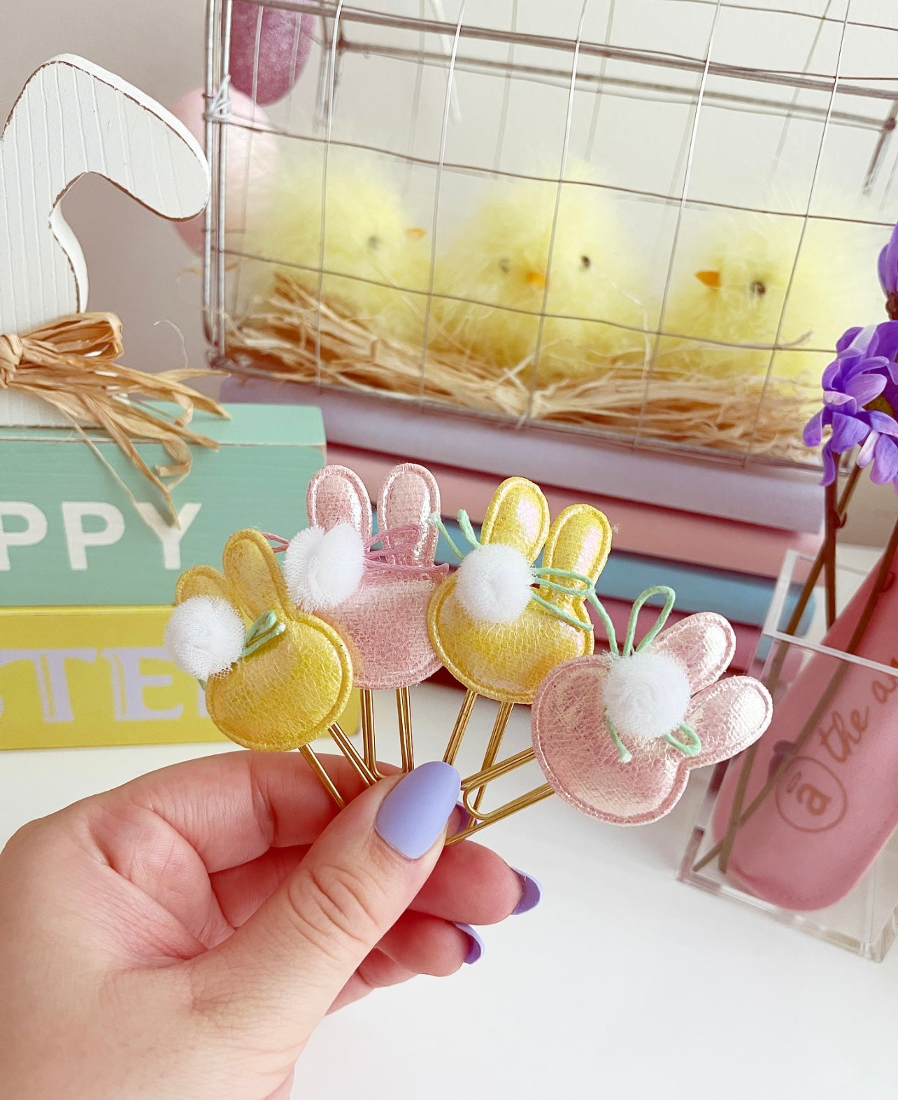 metallic bunnies