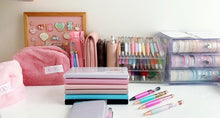 TAS weekly planner with white TOMOE RIVER PAPER