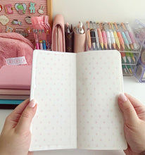 TAS weekly planner with white TOMOE RIVER PAPER