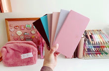 TAS weekly planner with white TOMOE RIVER PAPER