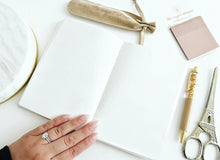 * 14 left * B6 TAS planners - white Tomoe River Paper
