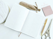 * 14 left * B6 TAS planners - white Tomoe River Paper
