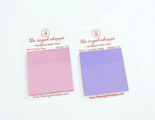 Lavender Fields Transparent Sticky Notes