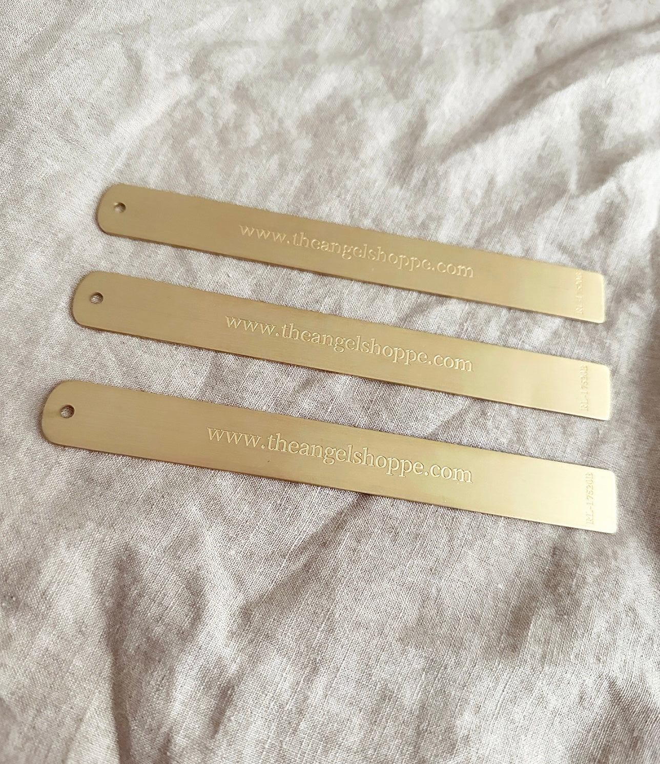 Luxe TAS metal ruler (rose gold + gold)