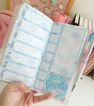 TAS weekly planner with white TOMOE RIVER PAPER