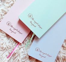Weeks TAS notebooks - white Tomoe River Paper
