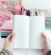 TAS weekly planner with white TOMOE RIVER PAPER