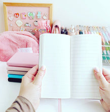 TAS weekly planner with white TOMOE RIVER PAPER