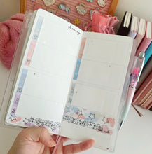 TAS weekly planner with white TOMOE RIVER PAPER