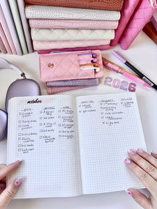 A5 TAS planners - white Tomoe River Paper- PRESALE