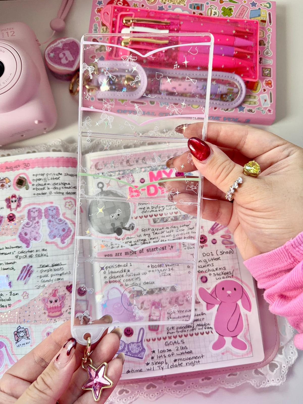 Page Markers/ Bookmarks/ planner page markers  - Hold that Thought