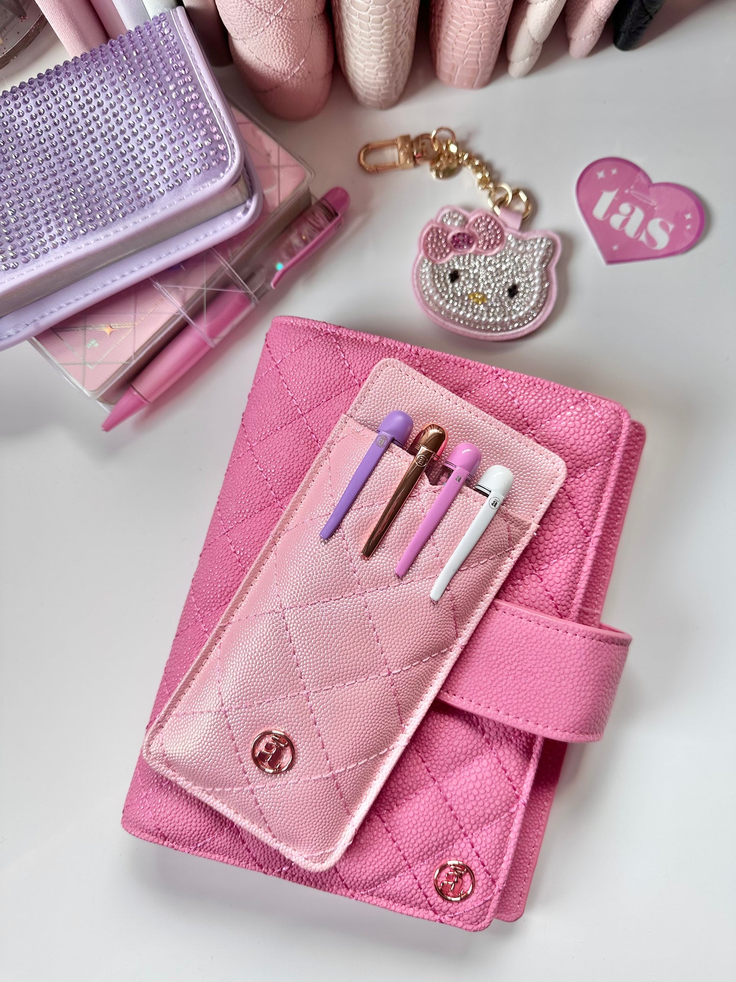 Y2K Pink Mini pen pocket
