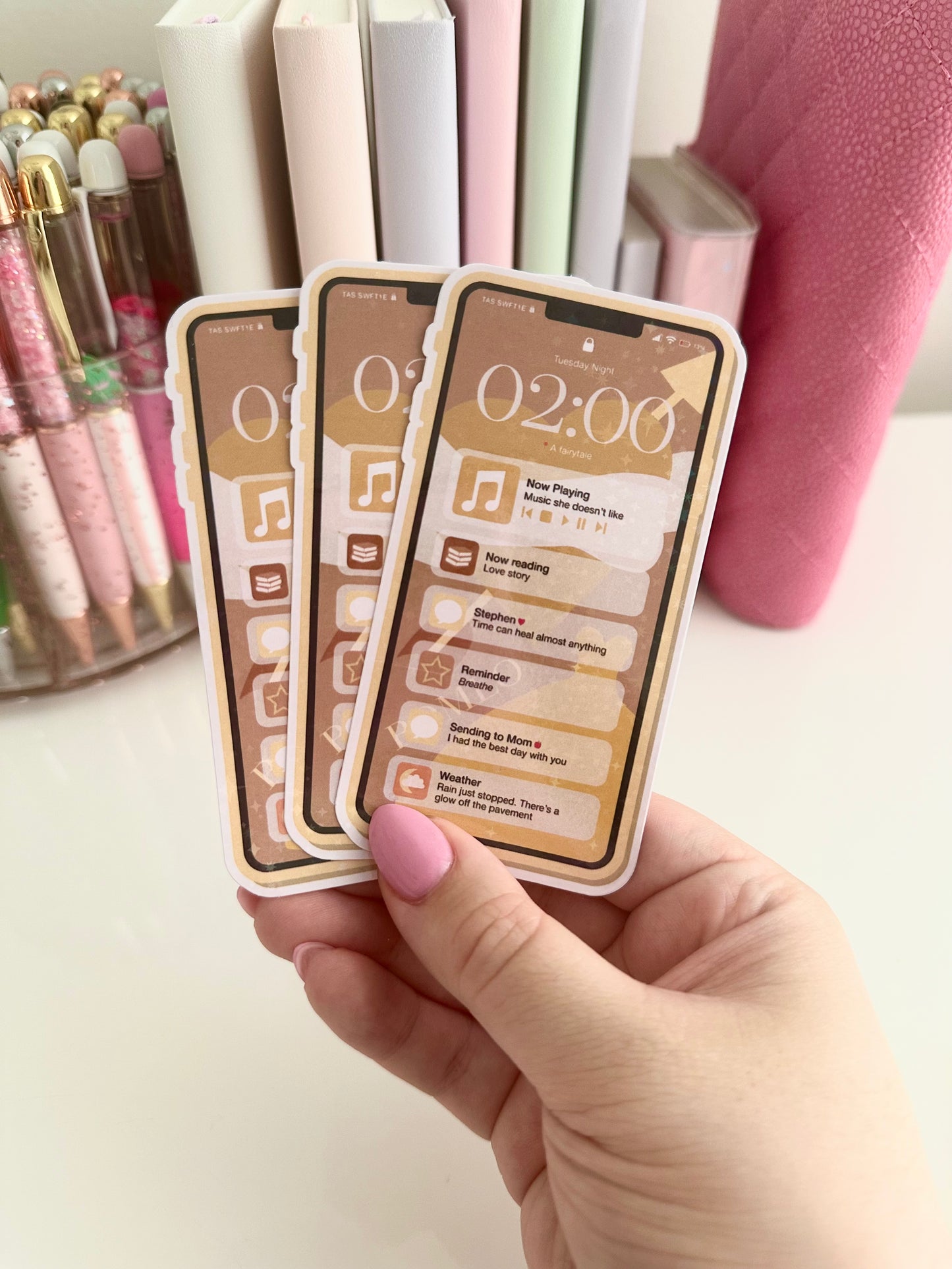 Taylor Swift Eras music phone stickers