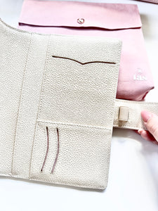 Vanilla Quilted B6 Planner Cover