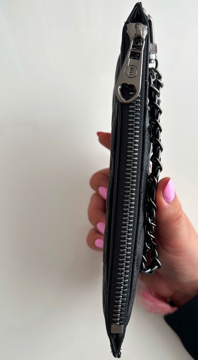 the Luxe Catch All (LCA) NOIR BLACK