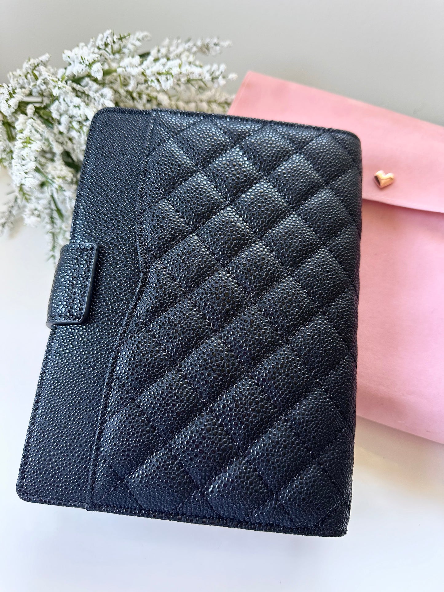 Luxe B6 Planner Cover - Classic Black