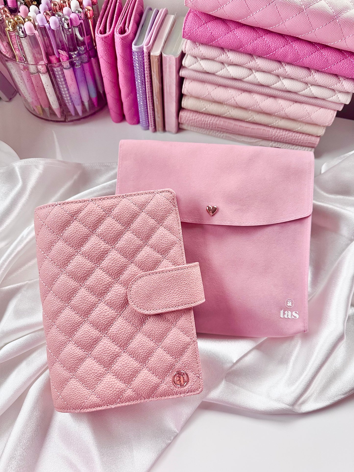 heirloom rose b6 quilted cover