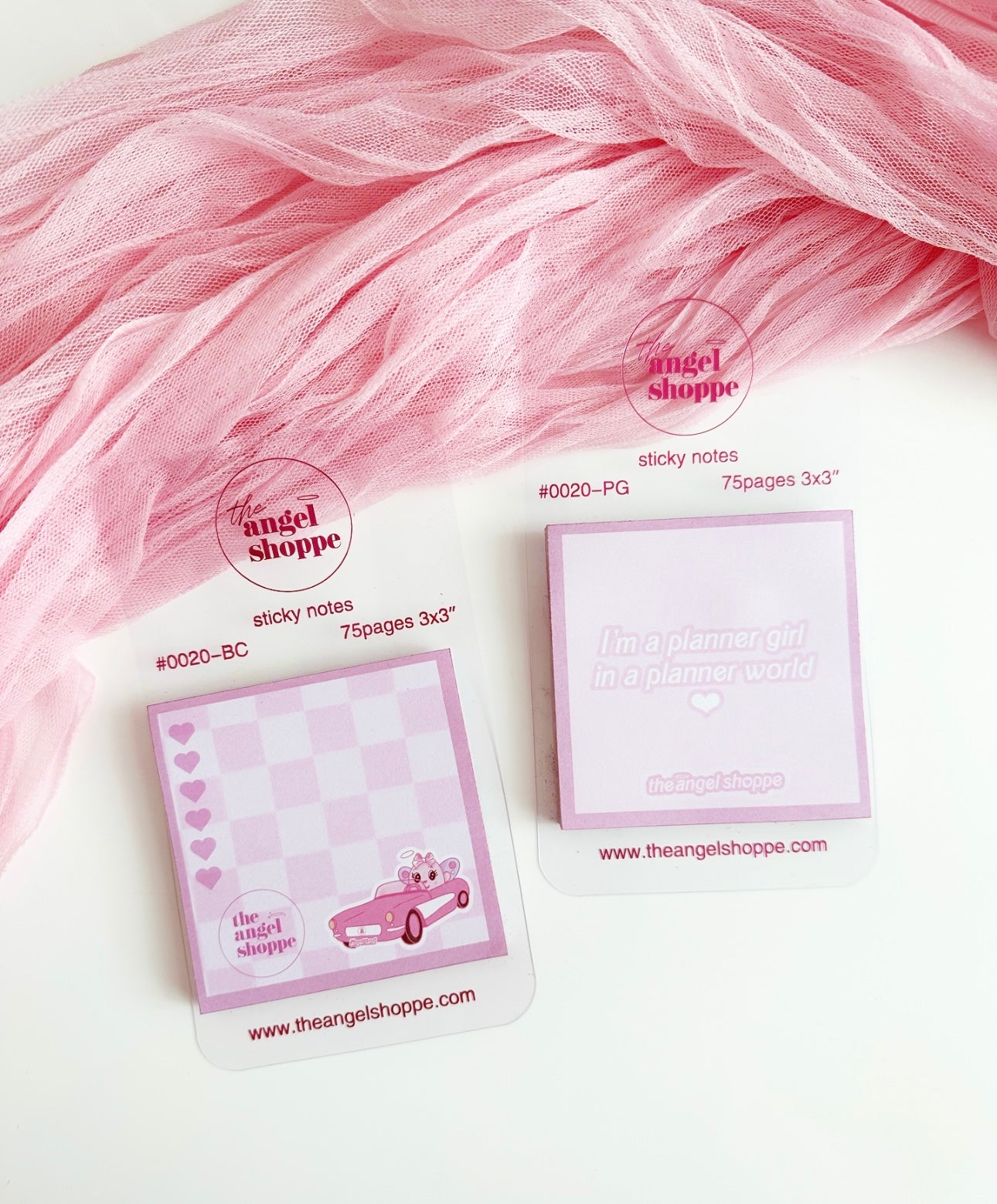 Angel sticky notes (holo foiled edges)