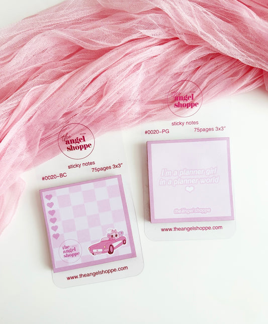 Angel sticky notes (holo foiled edges)