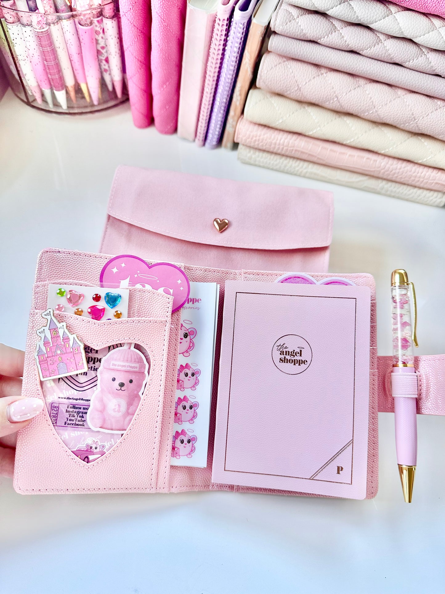 Stars & Heart planner covers