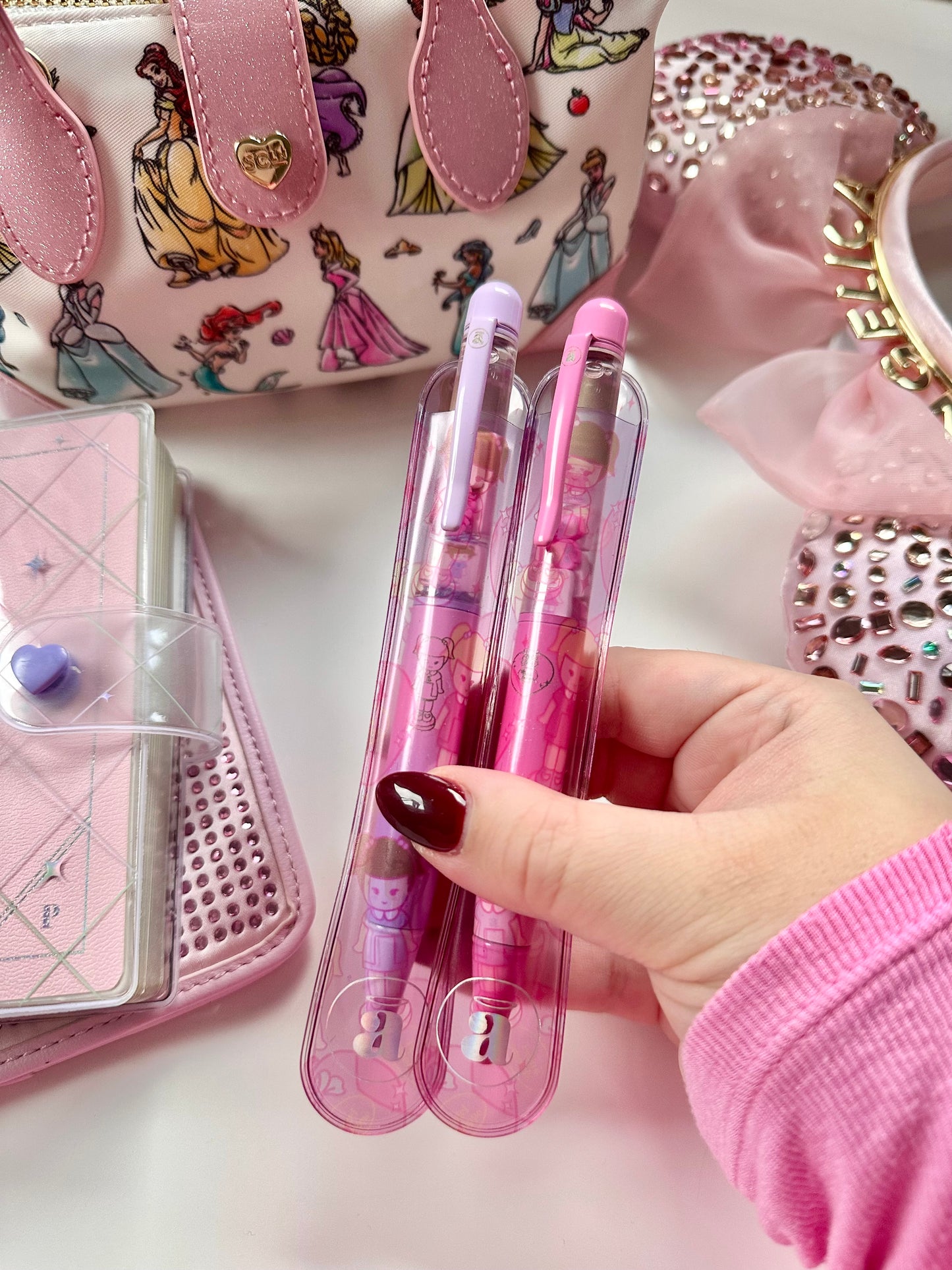 POLLY POCKET jelly pen sleeves (pen protectors)