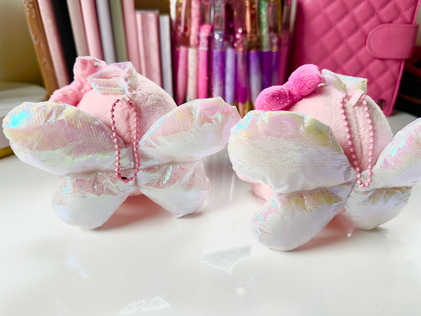 angel plush keychains