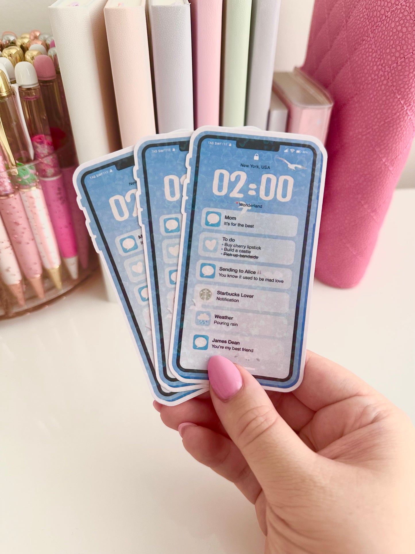 Taylor Swift Eras music phone stickers