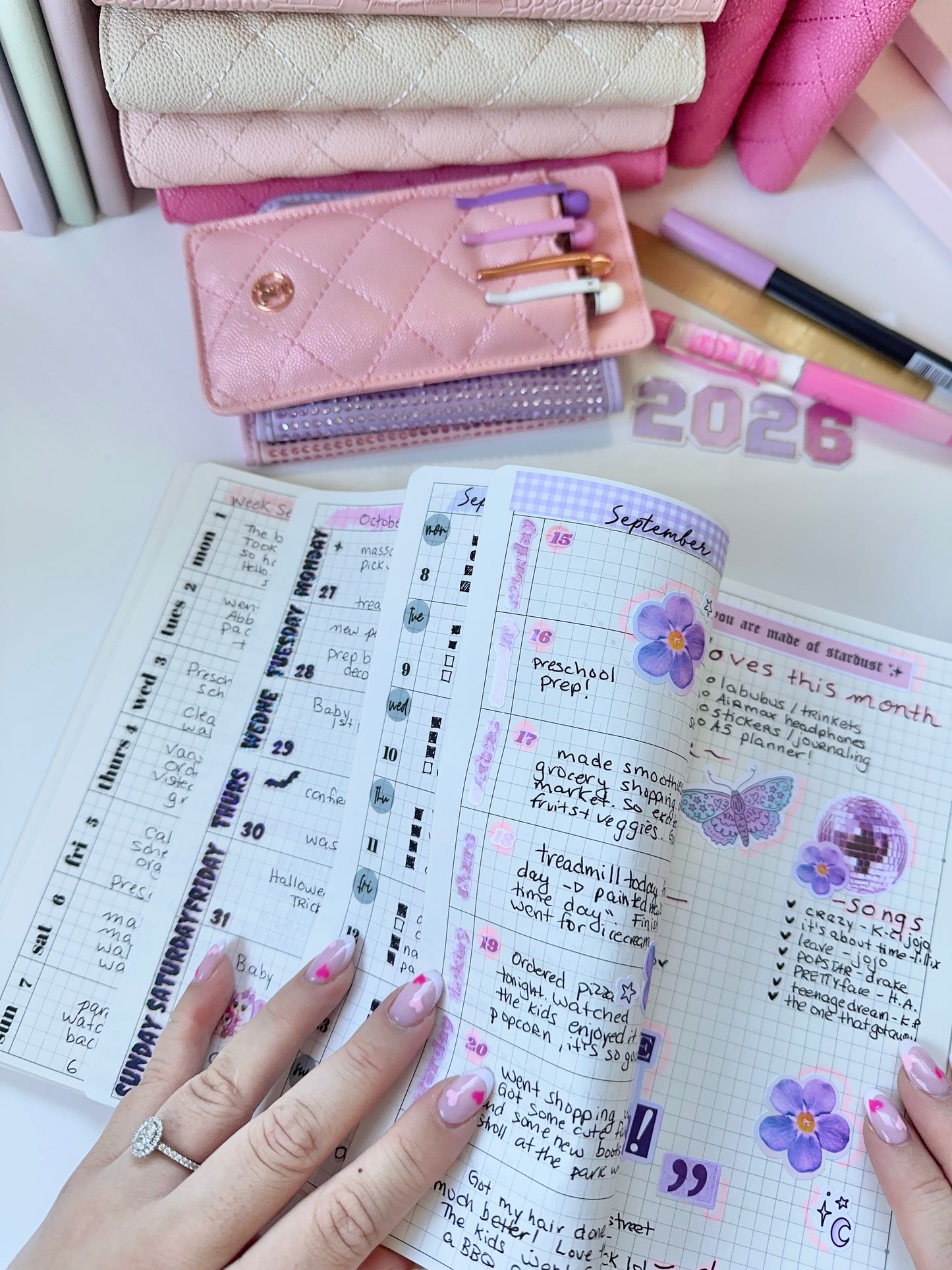 A5 TAS planners - white Tomoe River Paper