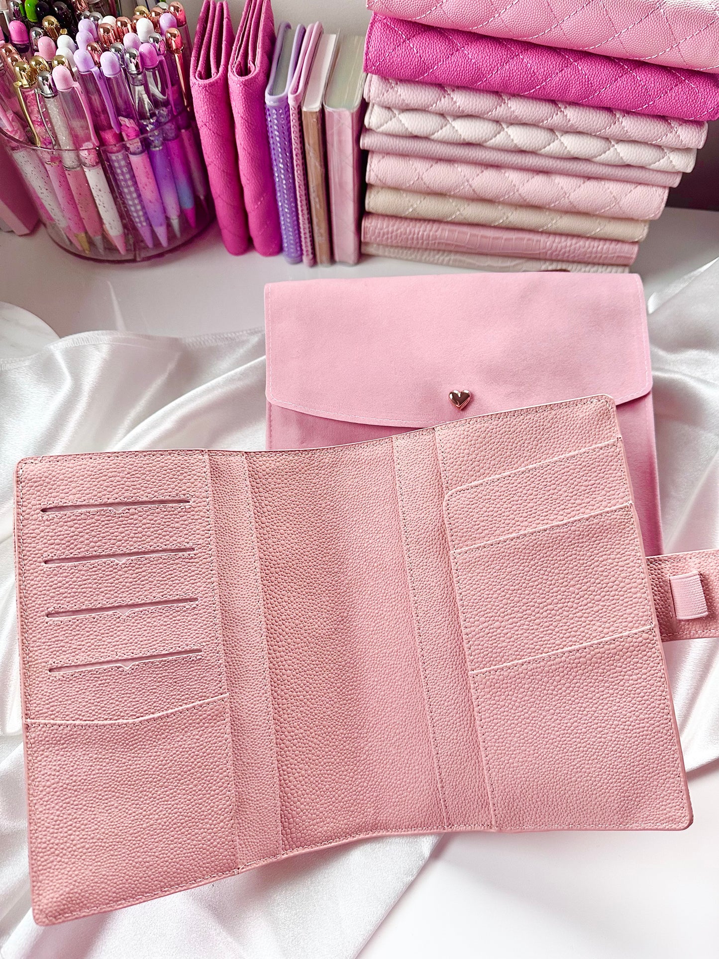 heirloom rose b6 quilted cover