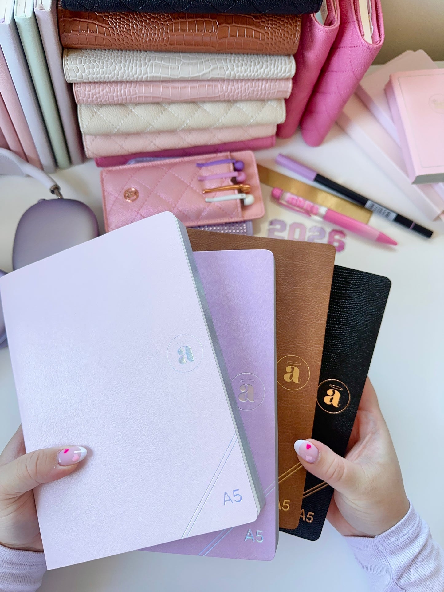 A5 TAS Notebook/ Journal - white Tomoe River Paper
